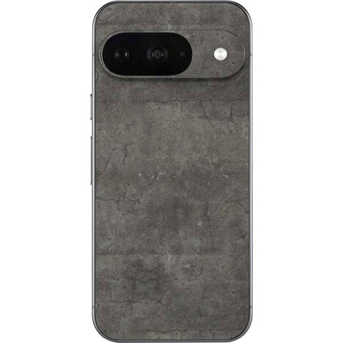 Dark Iron Grey Concrete Google Pixel 9 Skin